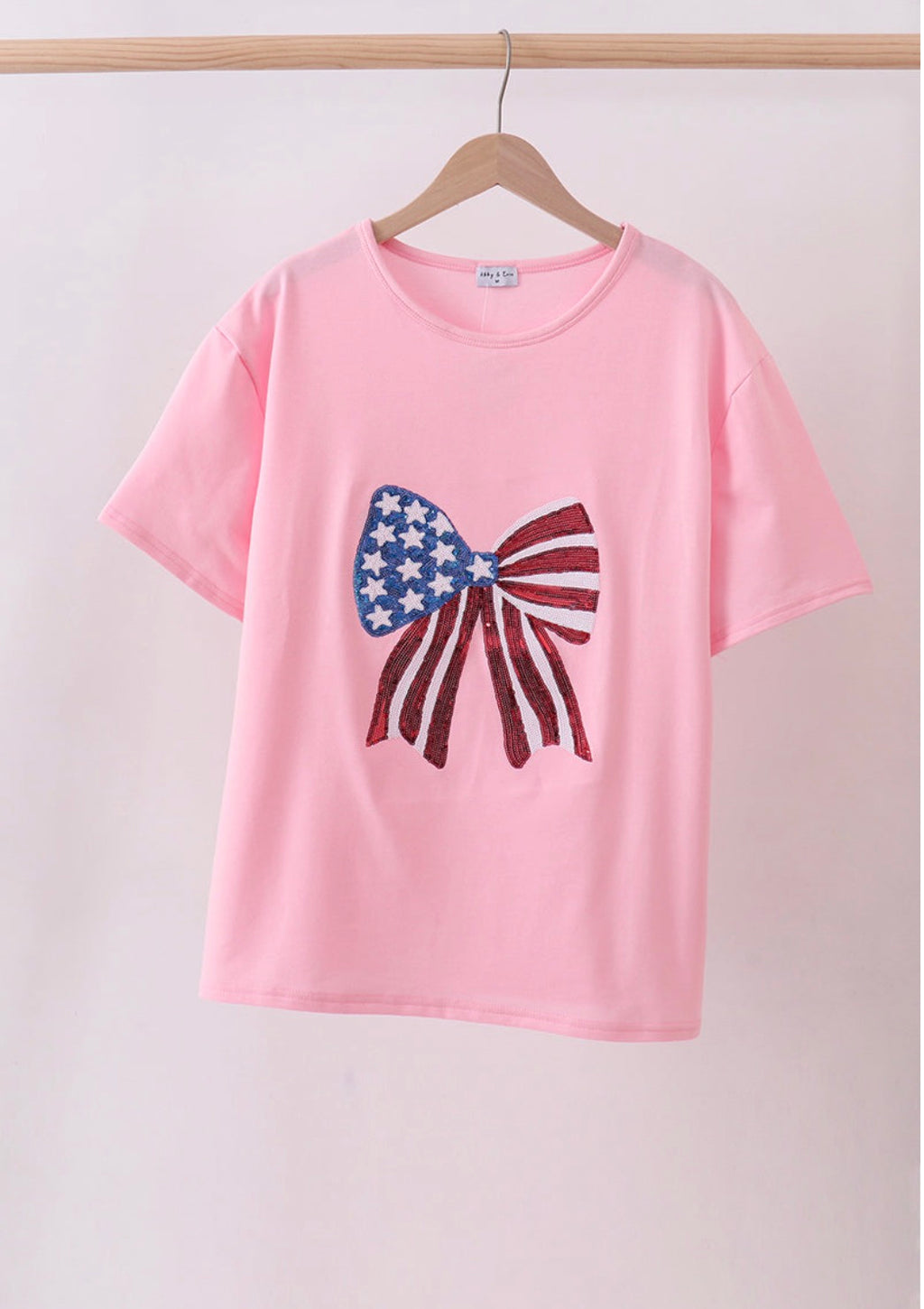 MAMA Sequin Bow Mama & Me T-Shirt