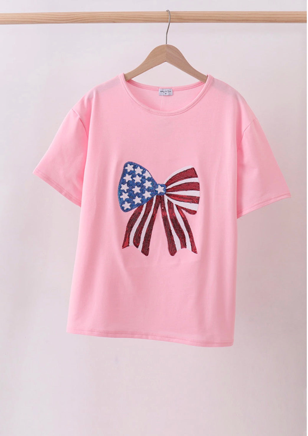 MAMA Sequin Bow Mama & Me T-Shirt