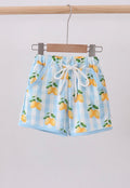Lemon Swim Trunks