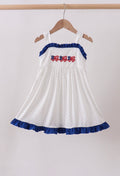 Polka Dot Patriotic Dress