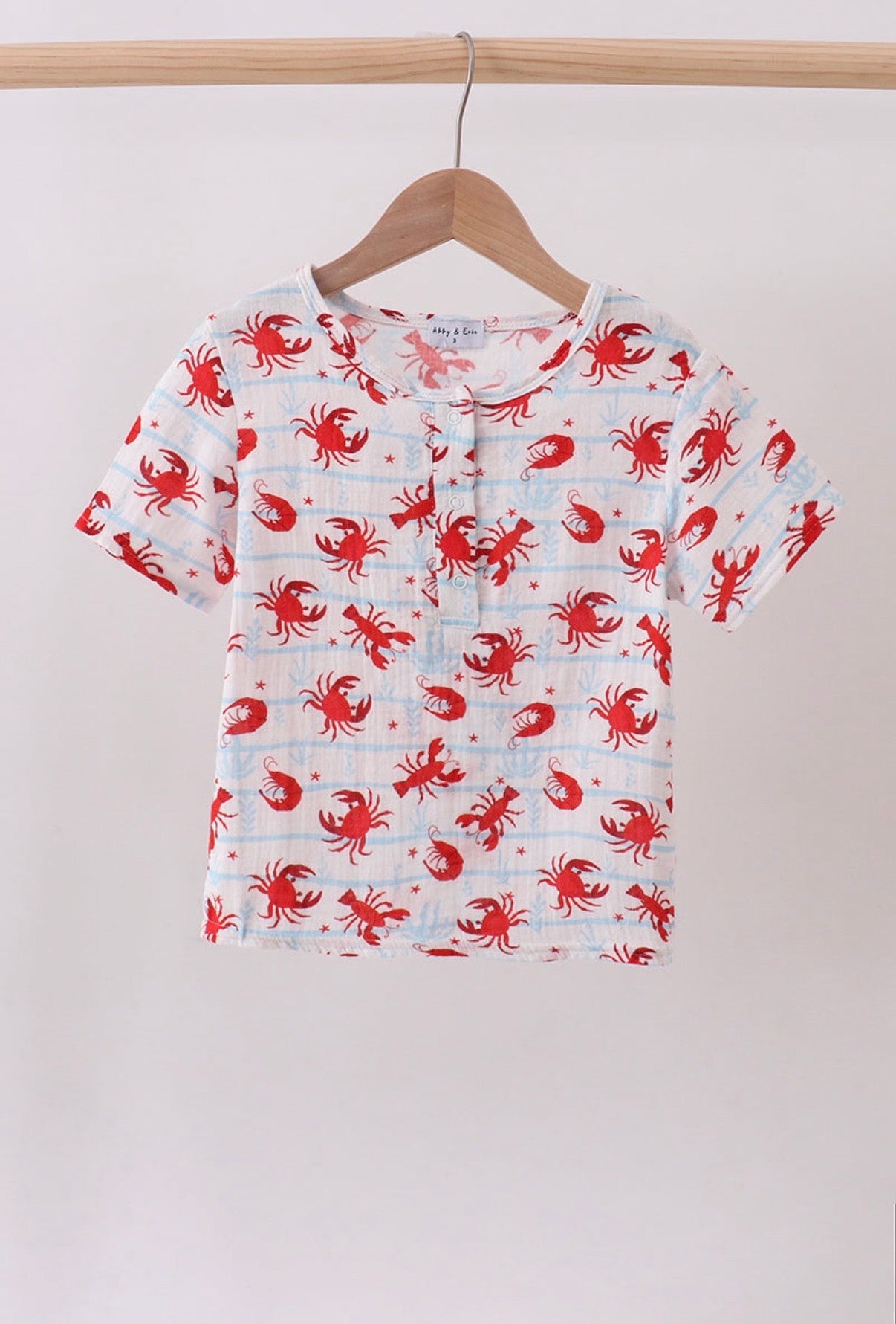 Lobster Muslin T-Shirt