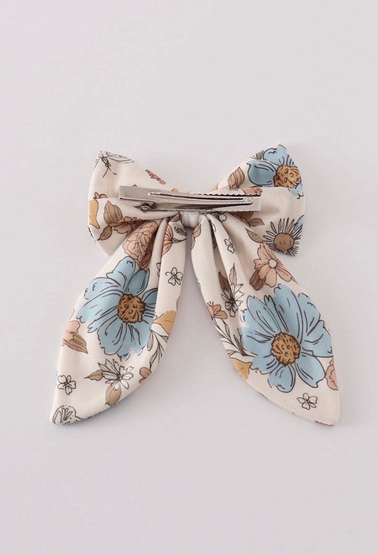 Multi-colored Floral Bow