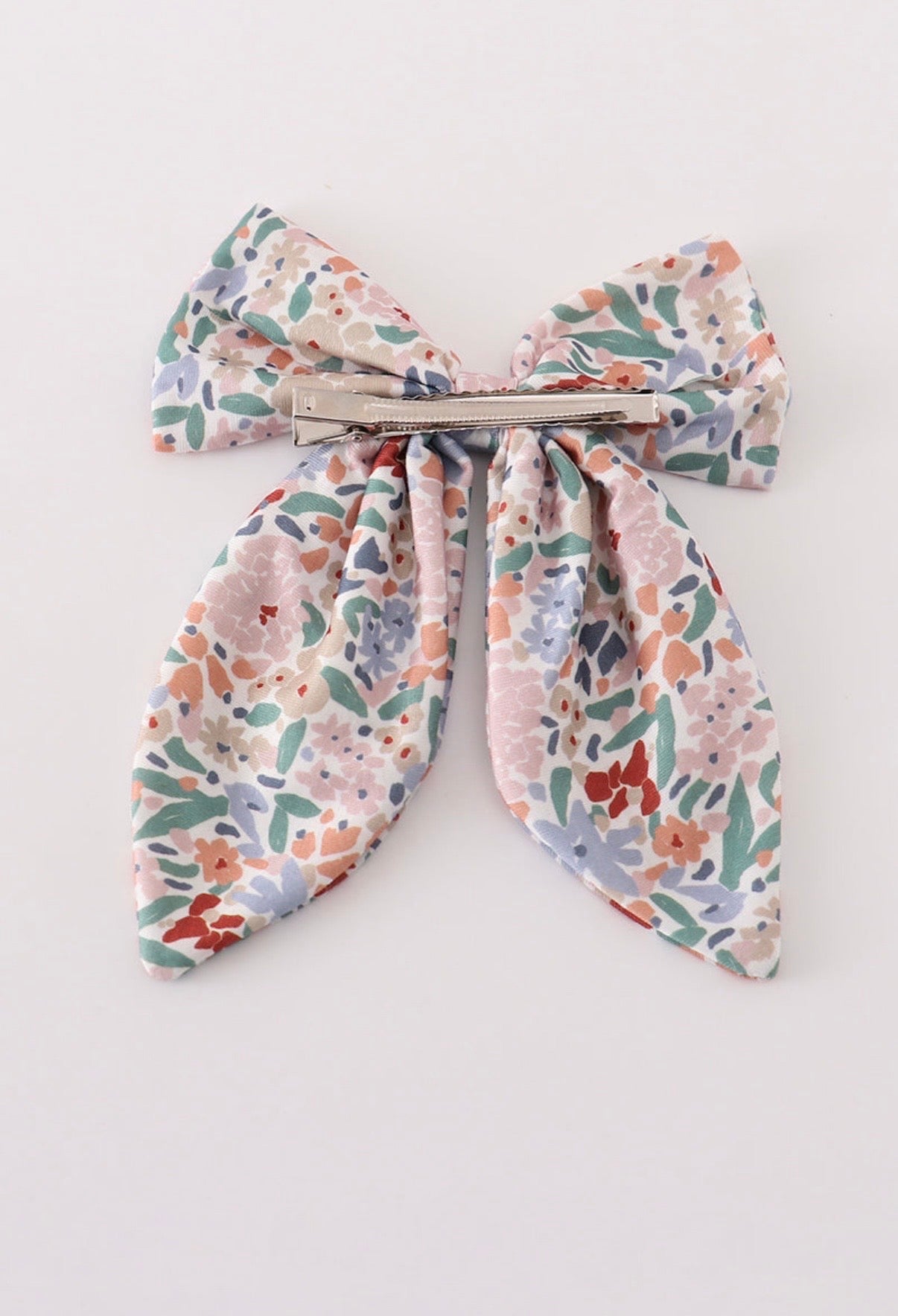 Multi-colored Floral Bow