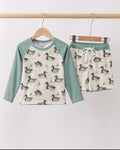 Sage Duck Two Piece Swimmy